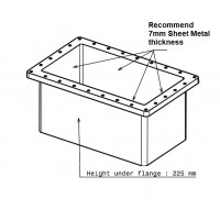 Max Power Compact Retract Aluminium Mounting Flange